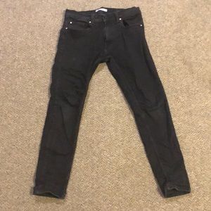 Zara Slim Black Jeans